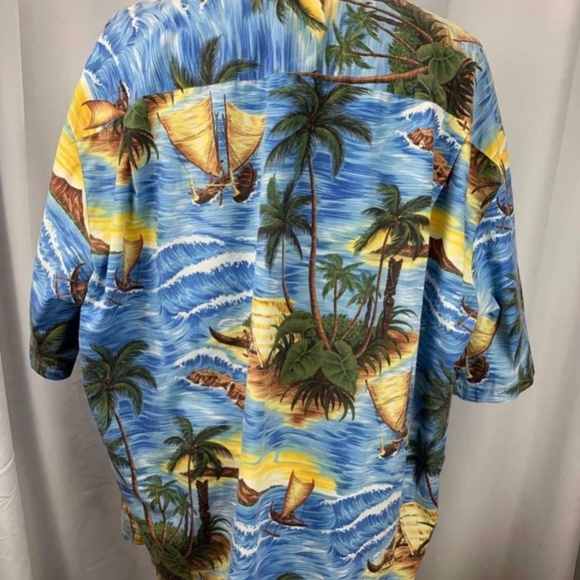 Winnie Fashion Vintage Hawaiian Aloha Shirt - Picture 6 of 6